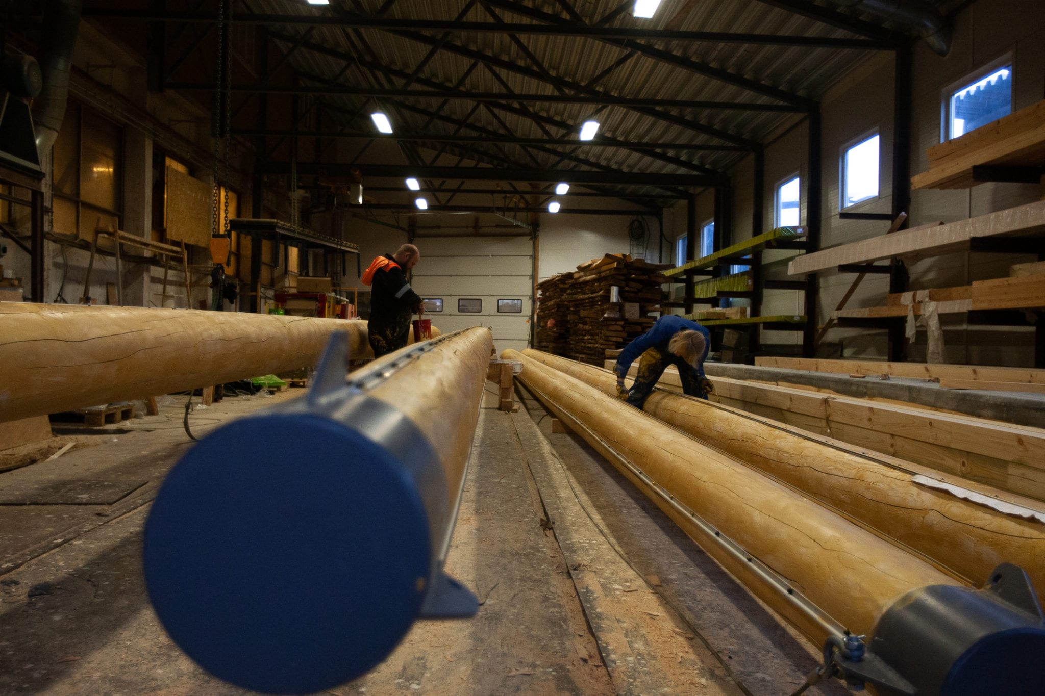 Bilder av søylene i Roseslottet 2020 - Det store løftet