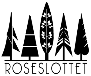 Roseslottet logo svart